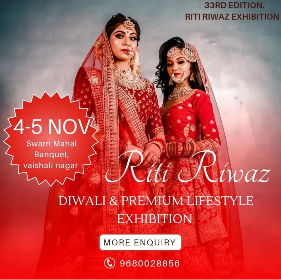 Riti Riwaz Diwali Exhibition 2023 poster